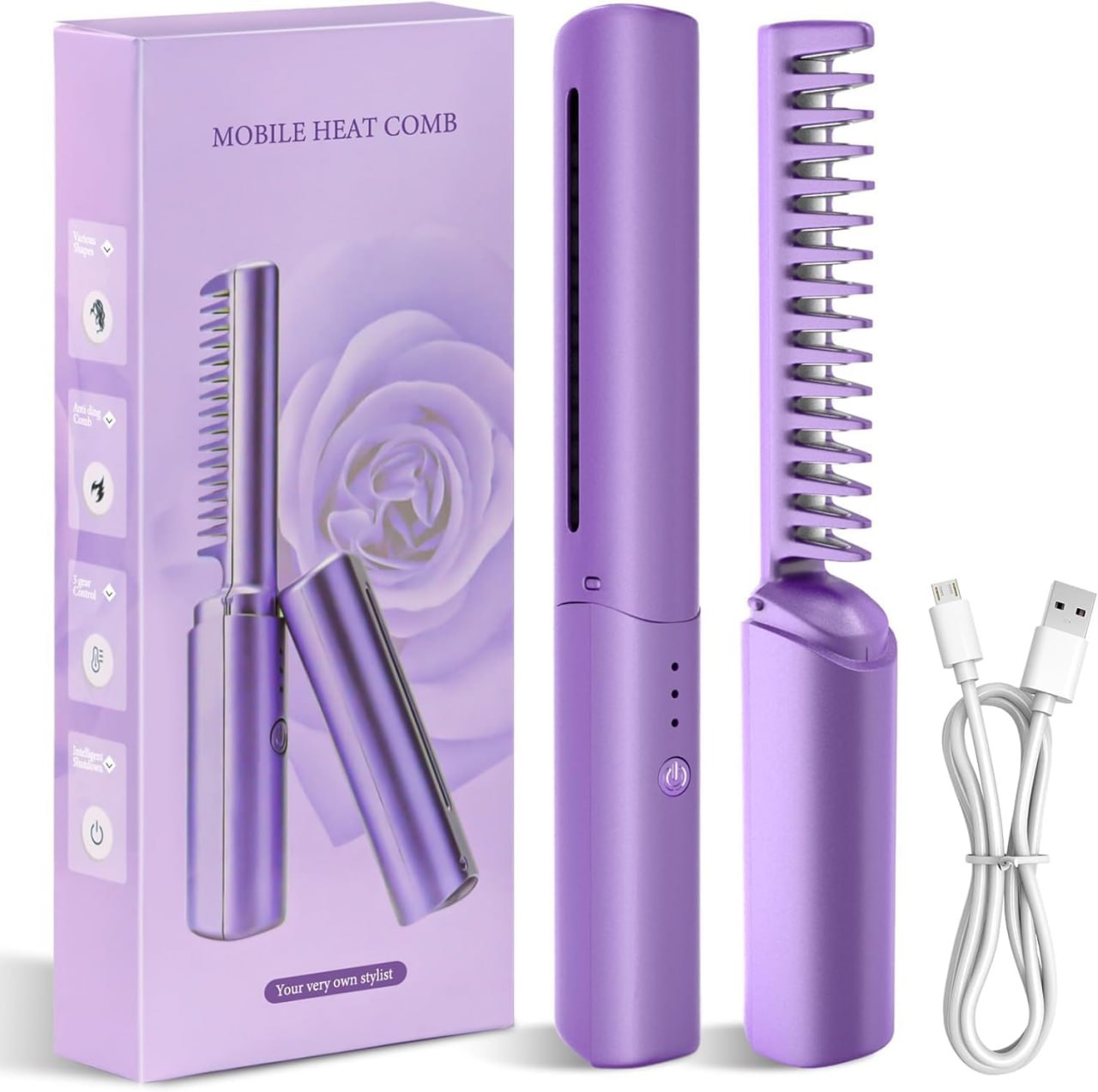 Mobile Heat Comb | Straightner | Women