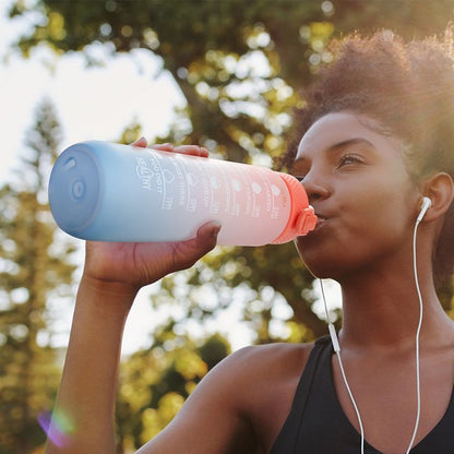 3-in-1 Motivational Water Bottle